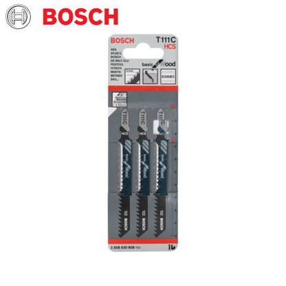 T111C 3PACK BASIC FOR WOOD -STRAIGHT CUT