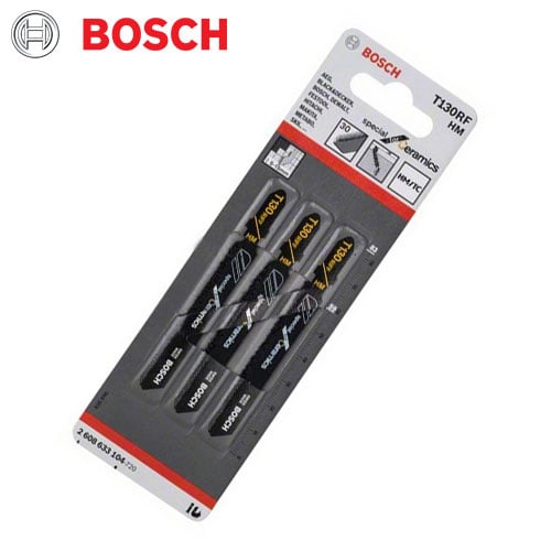 3 Piece Jigsaw Blade Set T 130 RIFF