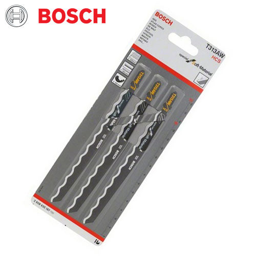 3 Piece Jigsaw Blade Set T 313 AW