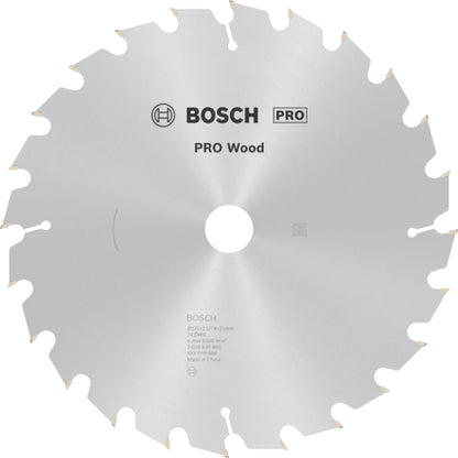 Bosch PRO Wood Circular Saw Blade, Ø235MM X B25MM X 2.5MM - 24T | 2608640885