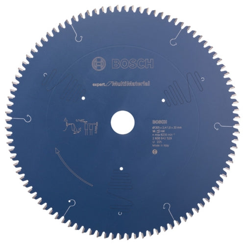 Bosch Expert for Multi Material Saw Blade, Ø305MM X B30MM X 2.4MM - 96T | 2608642529