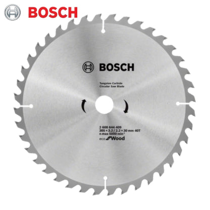 C/Saw Blade Eco For Wood Ø305MM X K3.2MM X B30MM X 40T | 2608644409