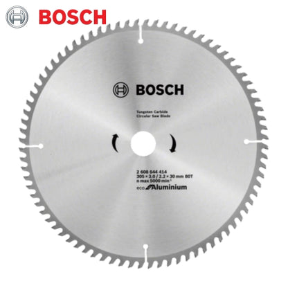 Bosch - C/Saw Blade Eco For Aluminium Ø305MM X K3MM X B30MM X 80T | 2608644414