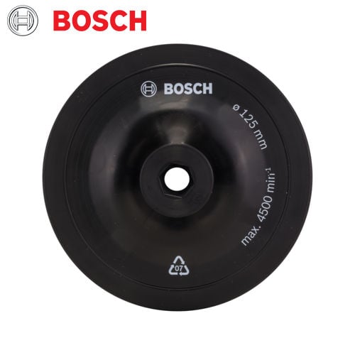 125MM RUBBER BACKING PAD