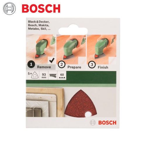 93MM TRIANGLE SANDPAPER - 60G (5)
