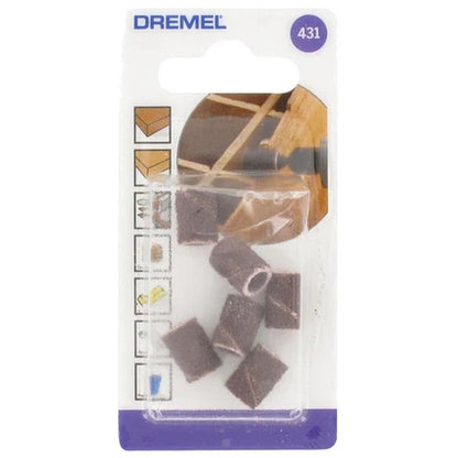 Dremel - 6Pc Sanding Band 6,4mm 60 grit (431) | 2615043132