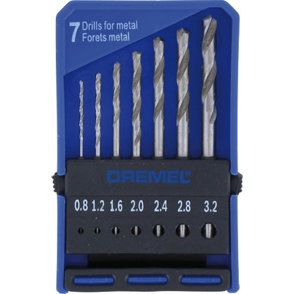 Dremel - 7Pc Precision Drill Bit Set (628) | 2615062832