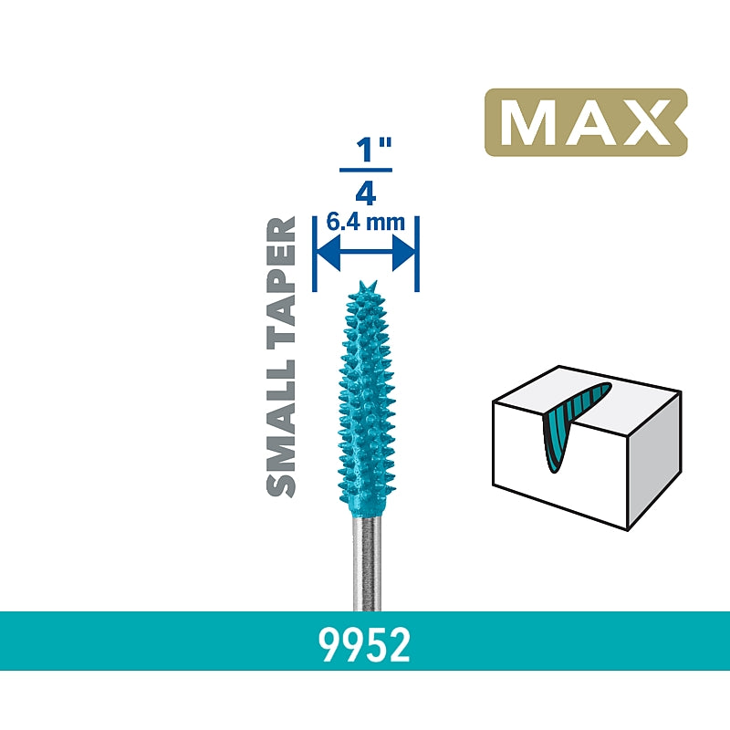 Dremel MAX 1Pc Small Taper Power Carving Bit (9952) | 26159952DM