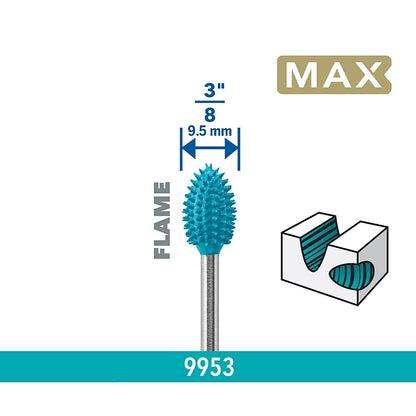 Dremel MAX 1Pc Flame Power Carving Bit (9953) | 26159953DM