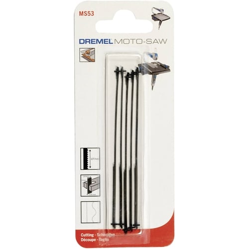 Dremel - 5Pc Moto-Saw Metal Cutting Saw Blade (MS53) | 2615MS53JA