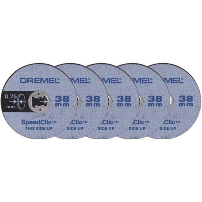 Dremel - 5Pc EZ SpeedClic: Thin Cutting Wheels (SC409) | 2615S409JB