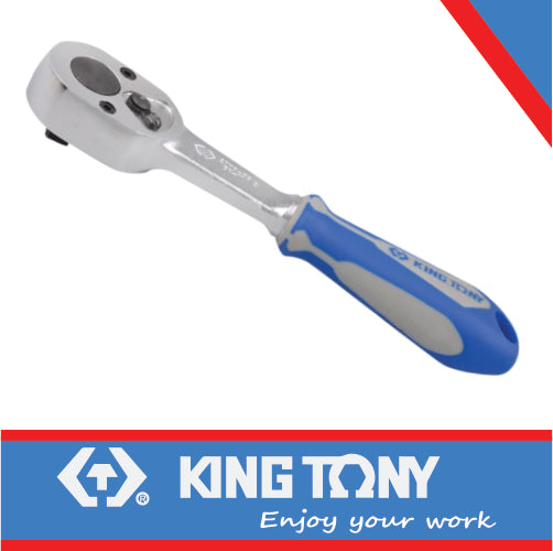 KING TONY RATCHET 1/4" REVERSIBLE 130MM | 2779 55G