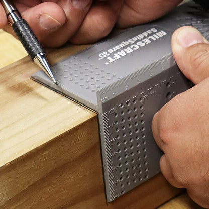 Milescraft SaddleSquare3D, 45/90 Degree Saddle Square | 8464