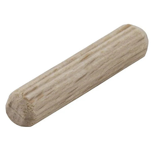 Wolfcraft 50 Piece Dowel Pins Beech, 6mm x 30mm | 2906000