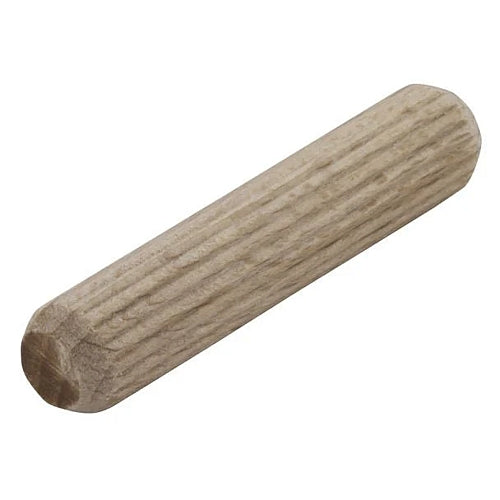 Wolfcraft 150 Piece Dowel Pins Beech, 8mm x 40mm | 2907000