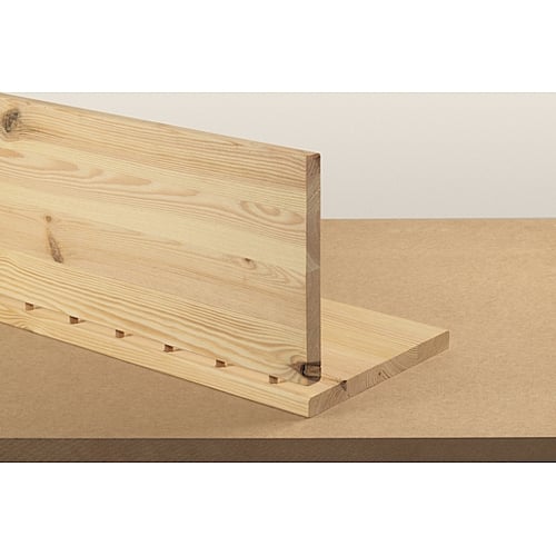 Wolfcraft 150 Piece Dowel Pins Beech, 8mm x 40mm | 2907000
