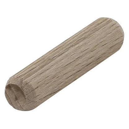 Wolfcraft 30 Piece Dowel Pins Beech, 10mm x 40mm | 2910000