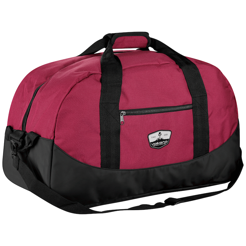 Volkano Notties Weekender Duffle 50l - Red/Black | VK-7029-RDBK