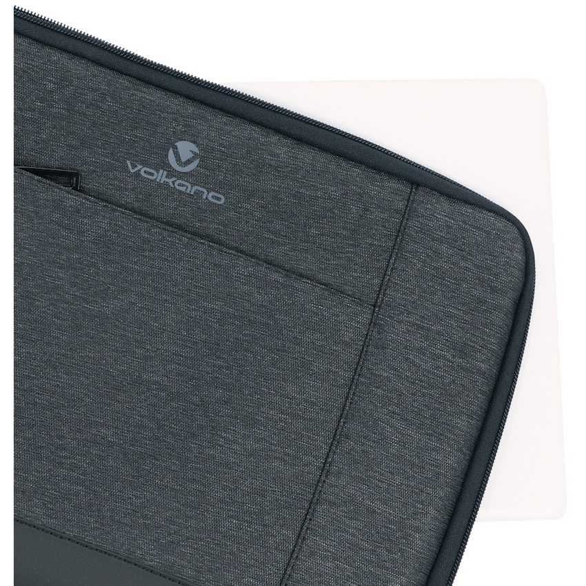 Volkano Trend Series 13.3 to 14.1-Inch Laptop Sleeve - Grey | VK-9114-GR13-14