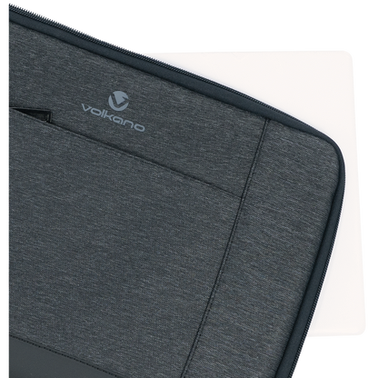 Volkano Trend Series 13.3 to 14.1-Inch Laptop Sleeve - Grey | VK-9114-GR13-14