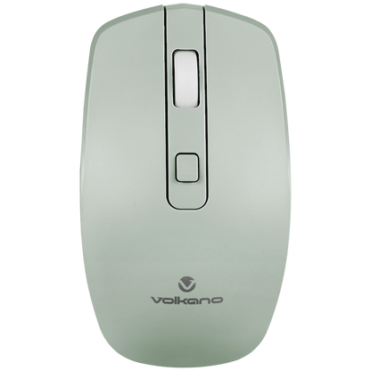 Volkano Granite Series Rechargeable Wireless Mouse - Green | VK-20196-GR