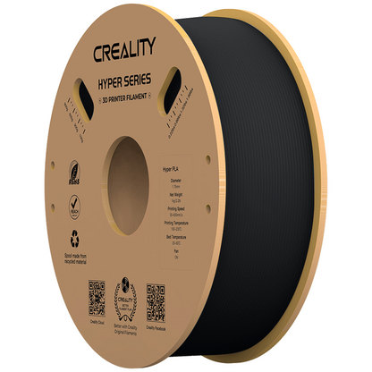 Creality 1.75mm Hyper Series PLA High-Speed Filament - Black 1Kg | 3301010343