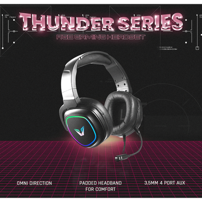 VX Gaming Maverick series Gaming Headset RGB | VX-243-BK