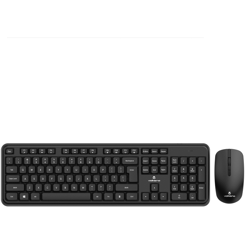 Volkano Opal Series Wireless Keyboard and Mouse Combo | VK-20249-BK