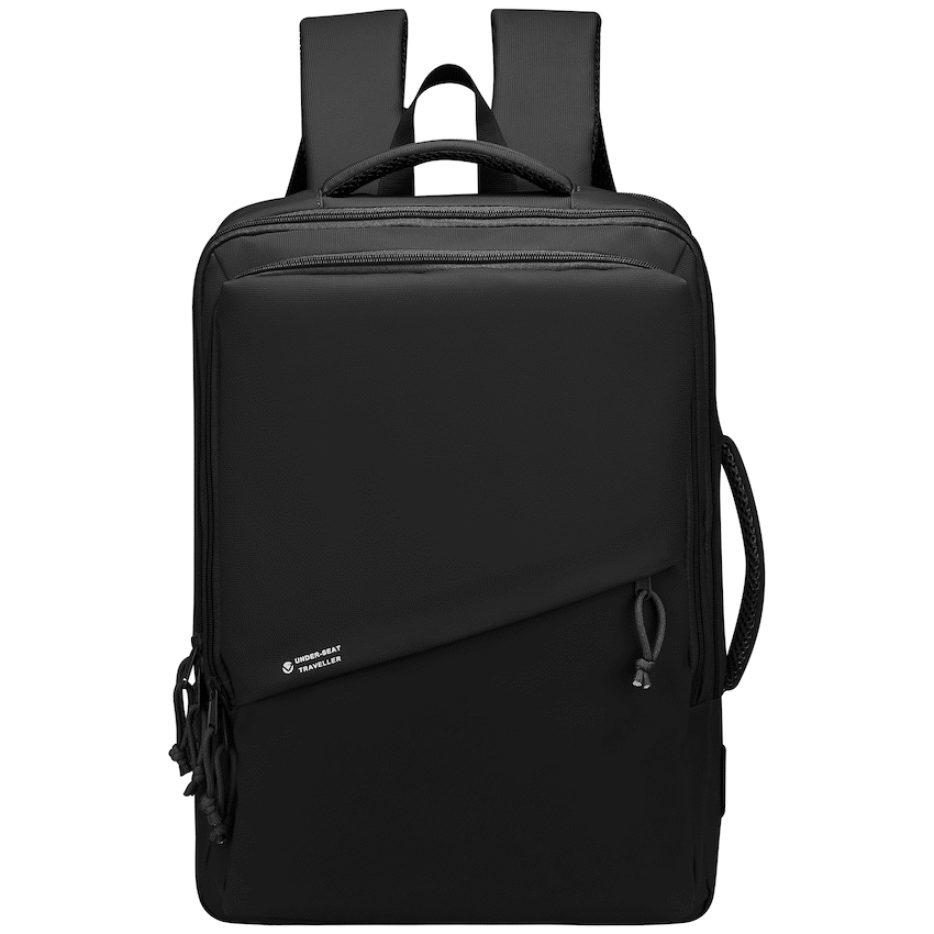 Volkano Under-Seat Traveller Backpack Black | VK-9300-BK