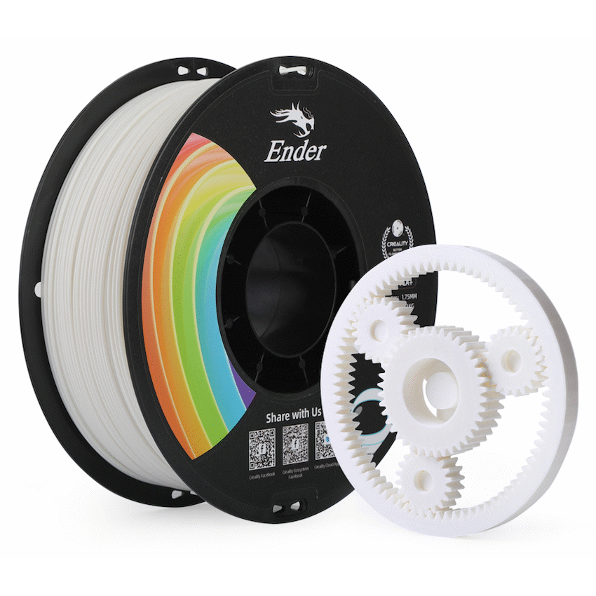 Creality 1.75mm Ender-PLA+ Filament - White 1Kg | 3301010305