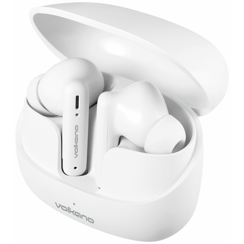 Volkano Jupiter Series TWS Earphones - White | VK-1158-WT
