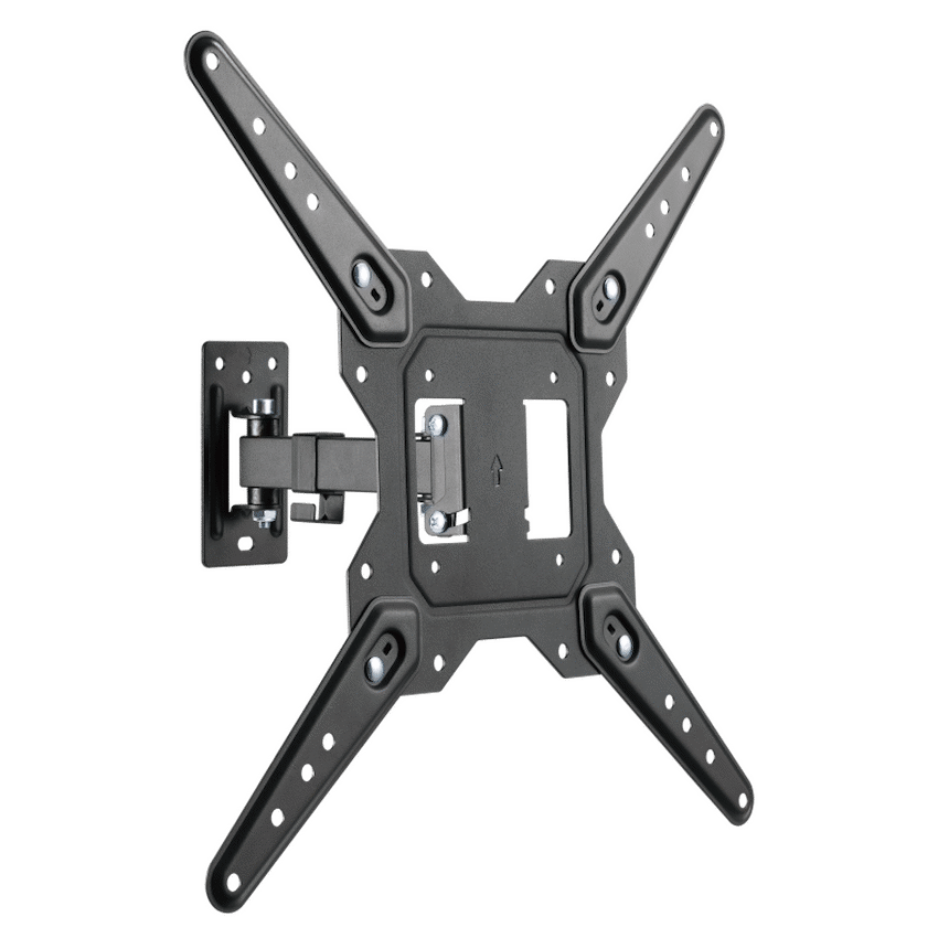 Volkano Steel Series Full Motion Single Arm TV Wall Mount for 23"-55" TVs | VK-4027-BK