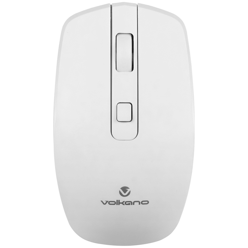 Volkano Granite Series Rechargeable Wireless Mouse - White | VK-20196-WT