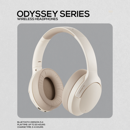 Volkano Odyssey ANC Bluetooth Wireless Headphone - Nude | VK-2103-ND
