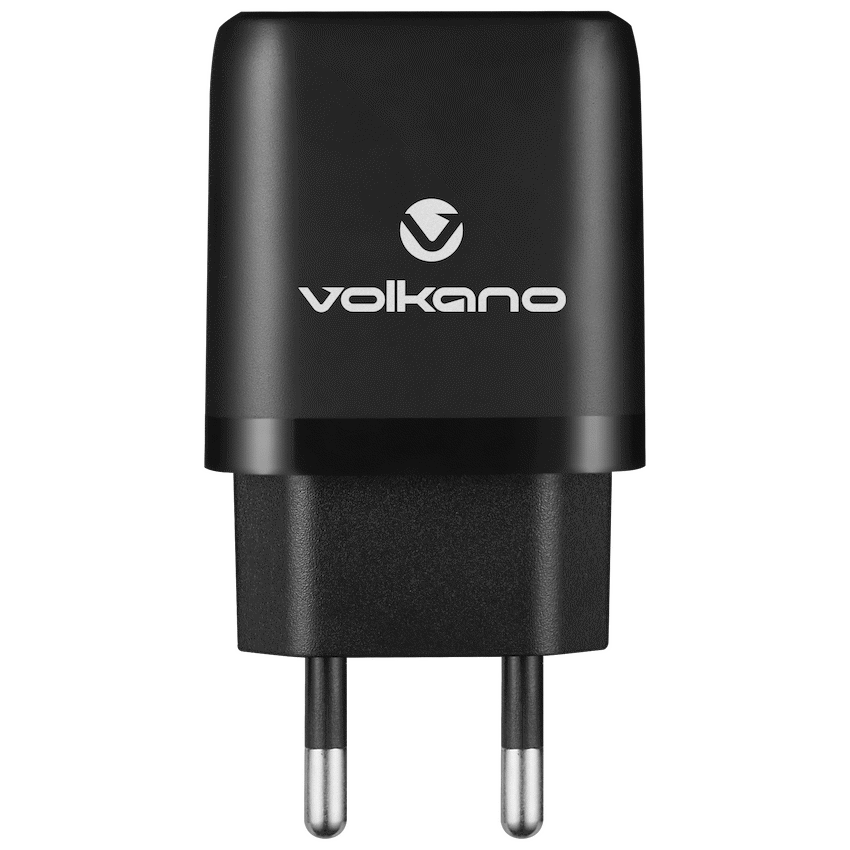 Volkano On the Go USB Plus Type-C Wall Charger | VK-PDQ005-BK