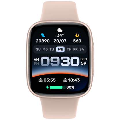 VolkanoX Solaris Series Fitness Smartwatch - Gold | VKX-5024-GD