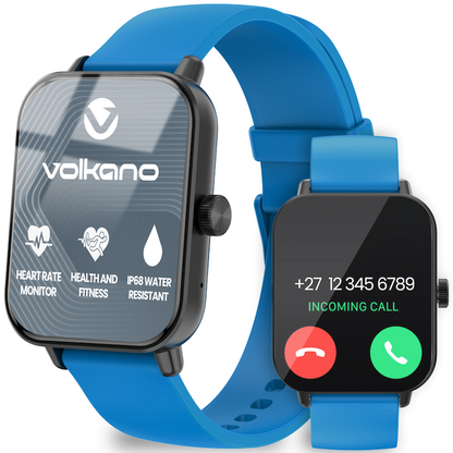 Volkano Chroma Series Smartwatch with Blue Strap | VK-5088-BL