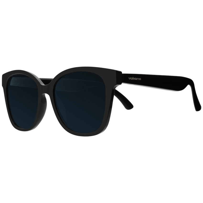 Volkano Sonique Series Bluetooth Audio Glasses - Dark Lenses | VK-80001-BK