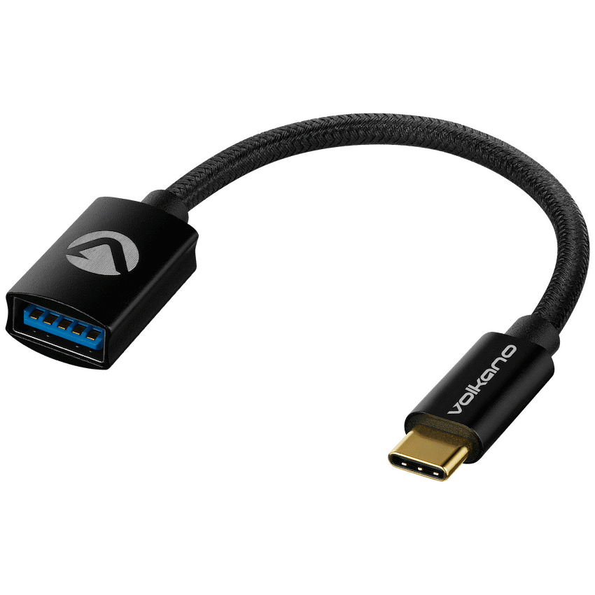 Volkano Connect C Series Type-C to USB 3.1 Socket 15cm | VK-20217-BK