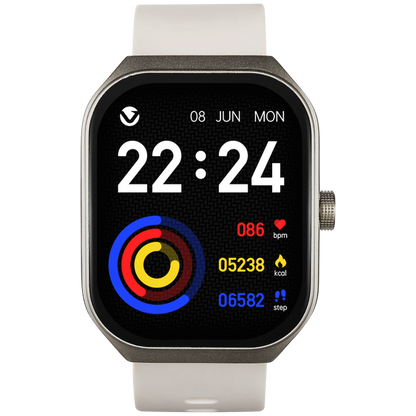 Volkano Spirit Series Smart Watch - Starlight Silver | VK-5064-SL