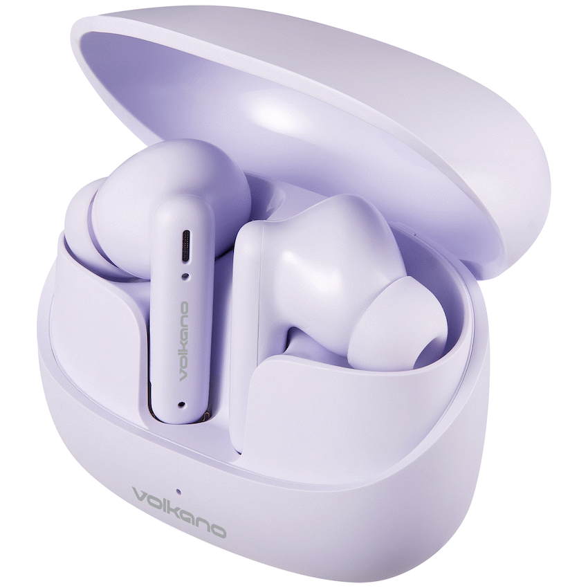 Volkano Jupiter Series TWS Earphones - Pastel Purple | VK-1158-PP