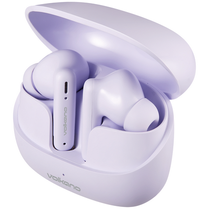 Volkano Jupiter Series TWS Earphones - Pastel Purple | VK-1158-PP