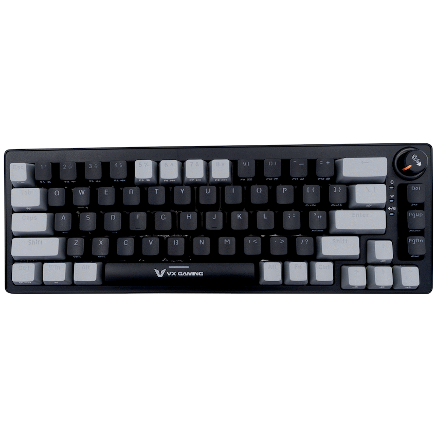 VX Gaming Sun-Wukong RGB Hot Swappable Mechanical Keyboard | VX-232-BKGY