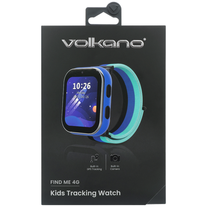 Volkano Find Me 4G Series GPS Tracking Watch with Camera - Unisex | VK-5032-UN