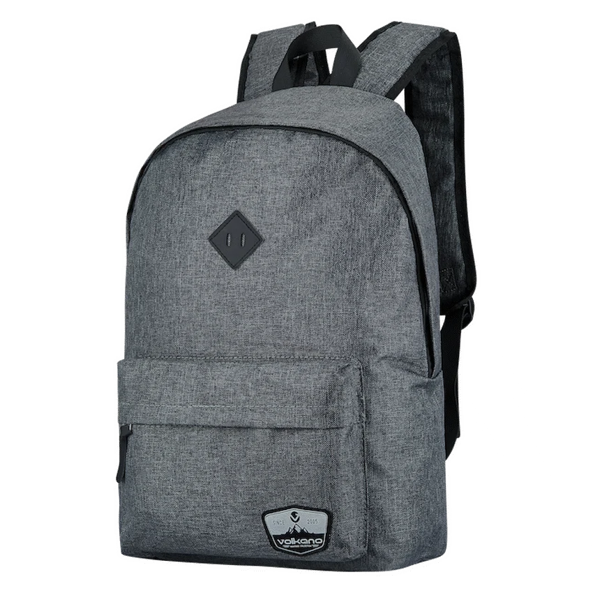 Volkano Distinct 15.6 Laptop Backpack - Grey Melange | VK-9129-GM