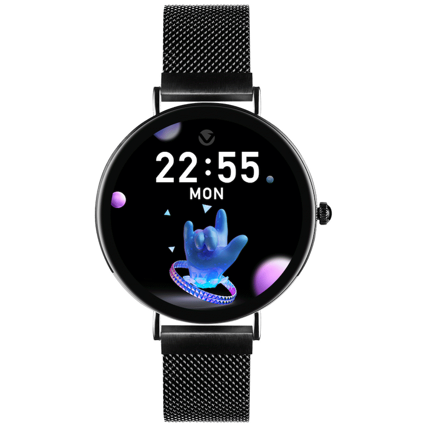Volkano Valencia Series Ladies Smart Watch - Black | VK-5050-BK