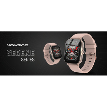 Volkano Active Tech Serene series Watch with heart rate monitor - Gold | VK-5072-GD[V2]