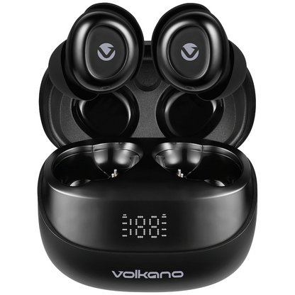 Volkano Aspen True Wireless Earphones - Black | VK-1160-BK