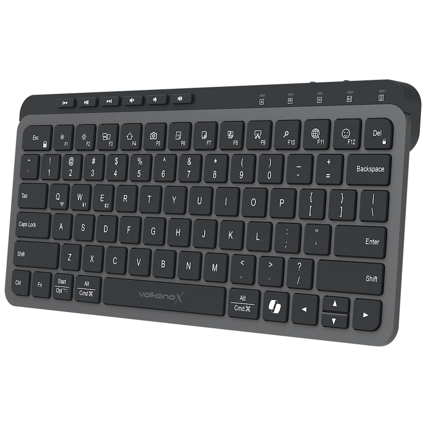 VolkanoX Ember Bluetooth Wireless Keyboard - Graphite | VKX-207-GT