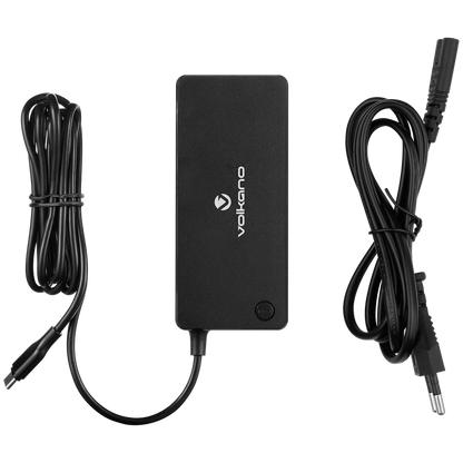 Volkano Brio Plus Series USB-C 65w Laptop Charger | VK-8052-BK